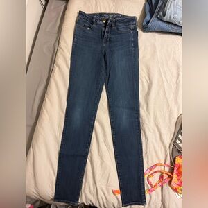 American Eagle Outfitters Blue Jeggings Modern Style